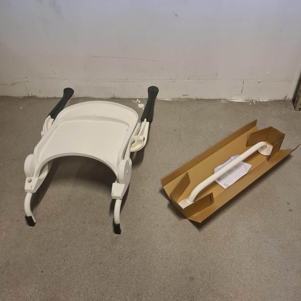 Linido wand douchestoel hangend frame, Ophalen