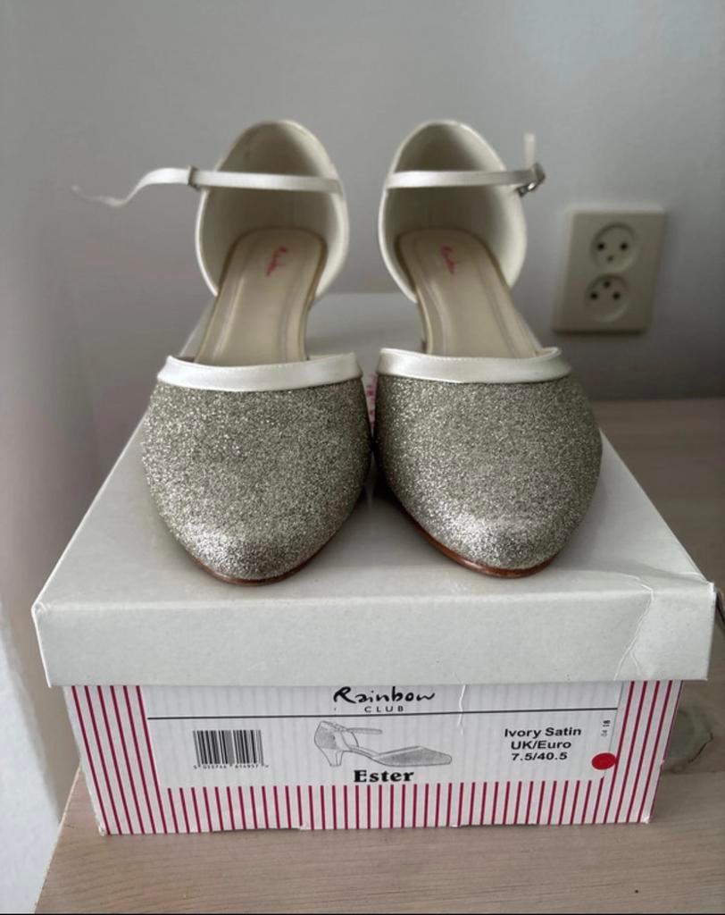 Trouwschoenen Rainbow club mt:40,5, Kleding | Dames, Trouwkleding en Trouwaccessoires, Ophalen of Verzenden
