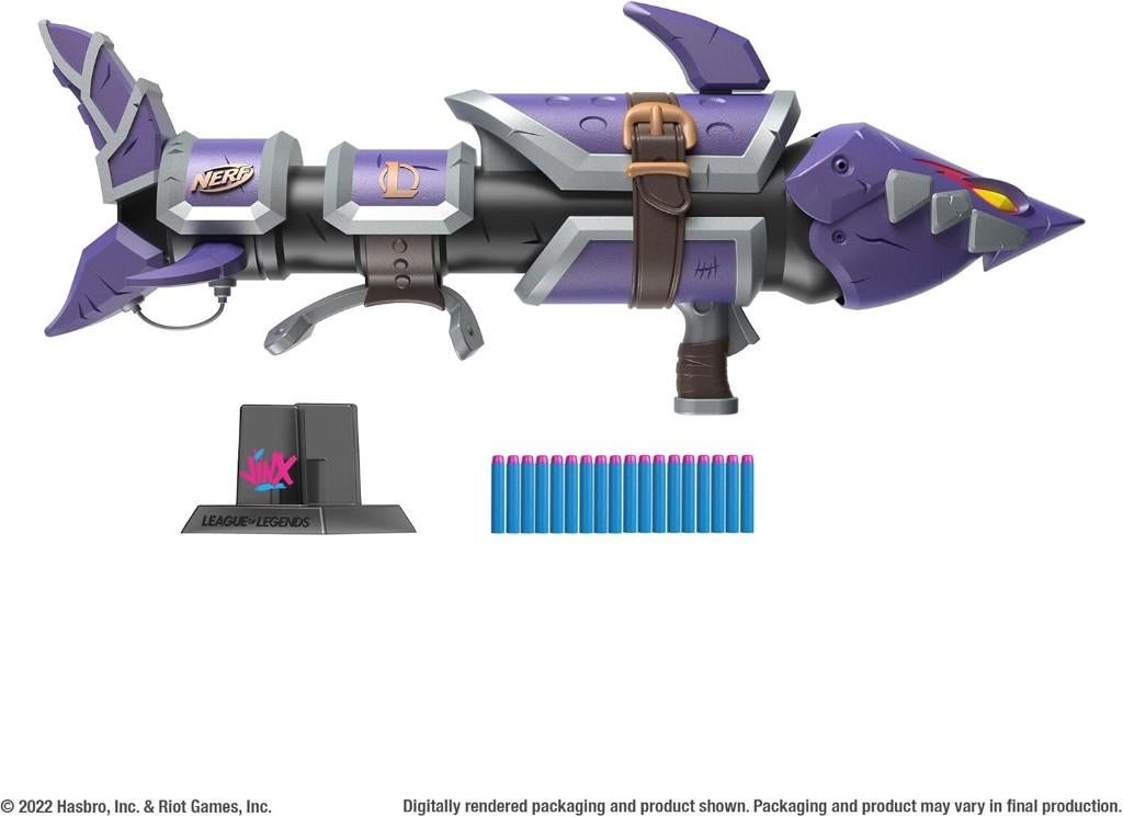 Nerf LMTD - Jinx - Fishbones Blaster - NIEUW IN DOOS, Ophalen of Verzenden, Nieuw, Overige typen