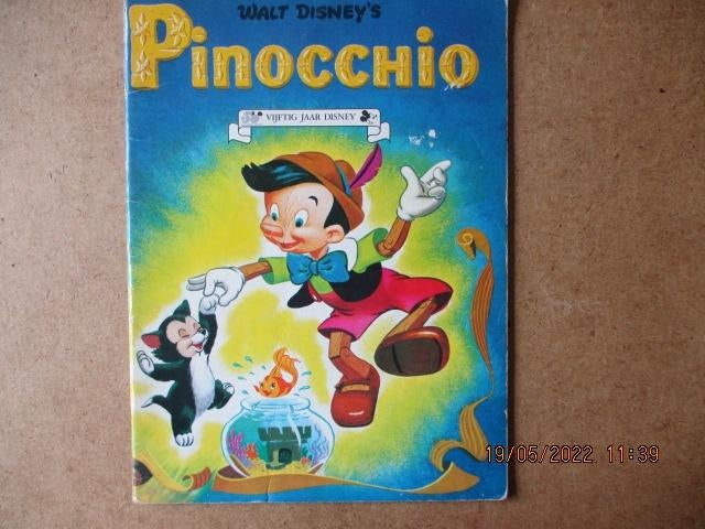 adv6477 pinocchio, Eén stripboek, Ophalen, Gelezen