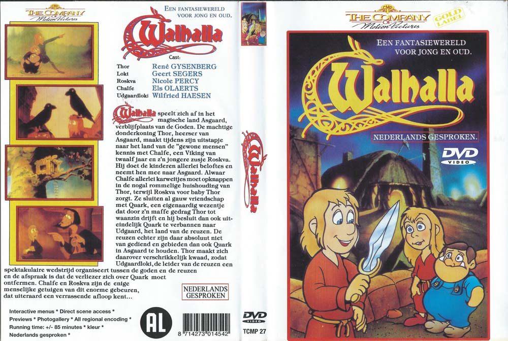 Walhalla (Valhalla) DVD Nederlands gesproken, Cd's en Dvd's, Dvd's | Klassiekers, Zo goed als nieuw, Komedie, 1980 tot heden, Alle leeftijden