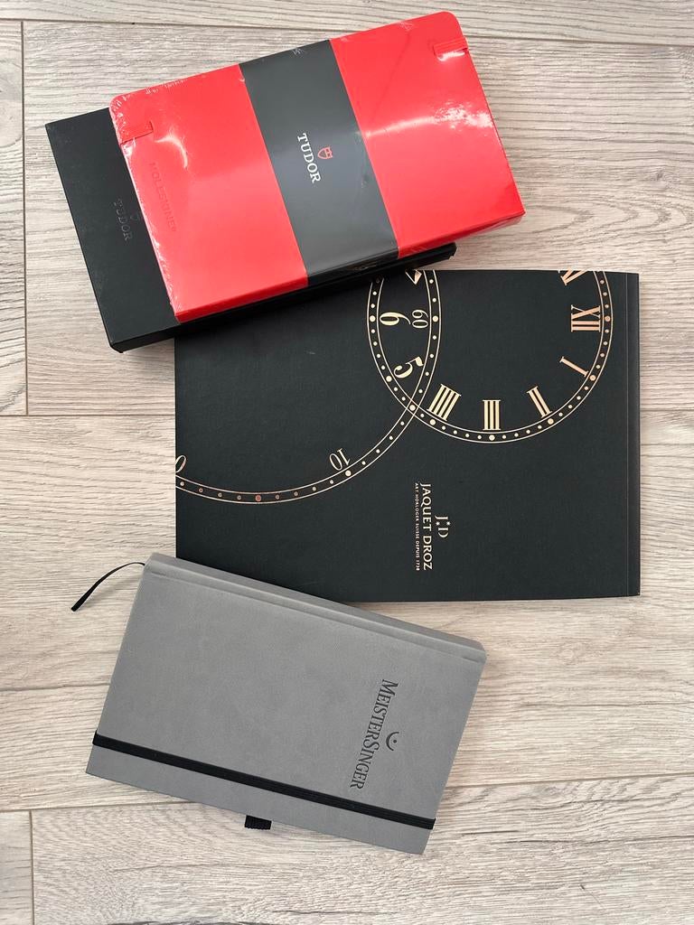 Diverse Notitieblokken - Moleskine, Tudor, Jaquet Droz, Meis, Ophalen of Verzenden, Nieuw