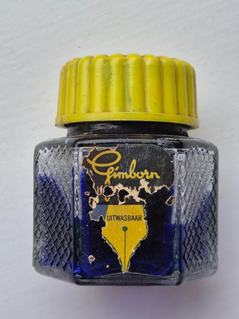 Gimborn inkt glazen potje, Ophalen of Verzenden, Gebruiksvoorwerp