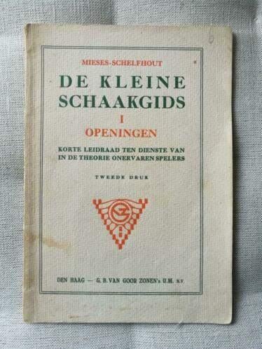 Mieses, Schelfhout - De kleine schaakgids,  2 delen, Ophalen of Verzenden, Minder dan 500 stukjes, Gebruikt, Schaken
