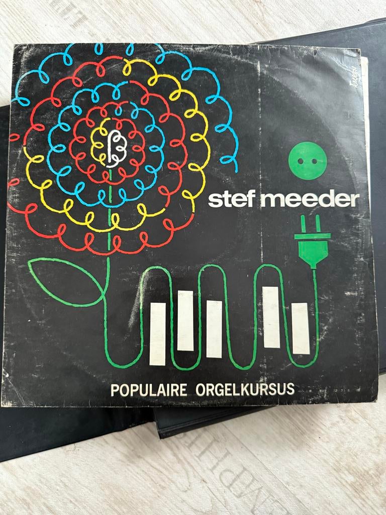 LP Stef Meeder - Orgelcursus met 18 lessen, Ophalen of Verzenden, Gebruikt, Nederlandstalig