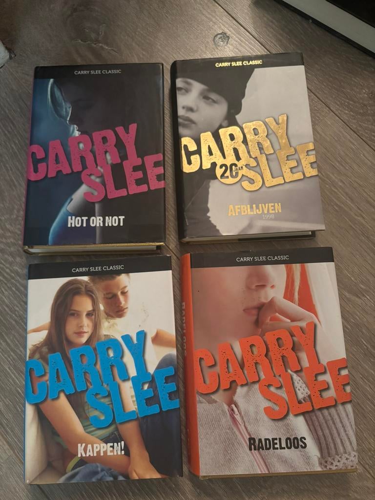 4 classic mini’s Carry Slee boeken, Ophalen of Verzenden, Zo goed als nieuw