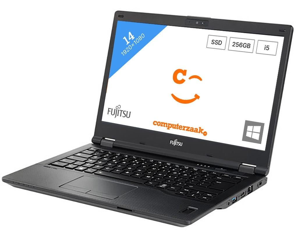 Fujitsu LifeBook E548/Intel Core i5 1.60GHz/8GB/256GB SSD, 256 GB, 2 tot 3 Ghz, Qwerty, 8 GB