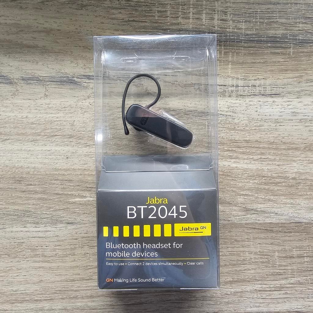 Jabra BT2045 Bluetooth Headset - Nieuw in verpakking, Ophalen of Verzenden, Nieuw, In oorschelp (earbud), Bluetooth