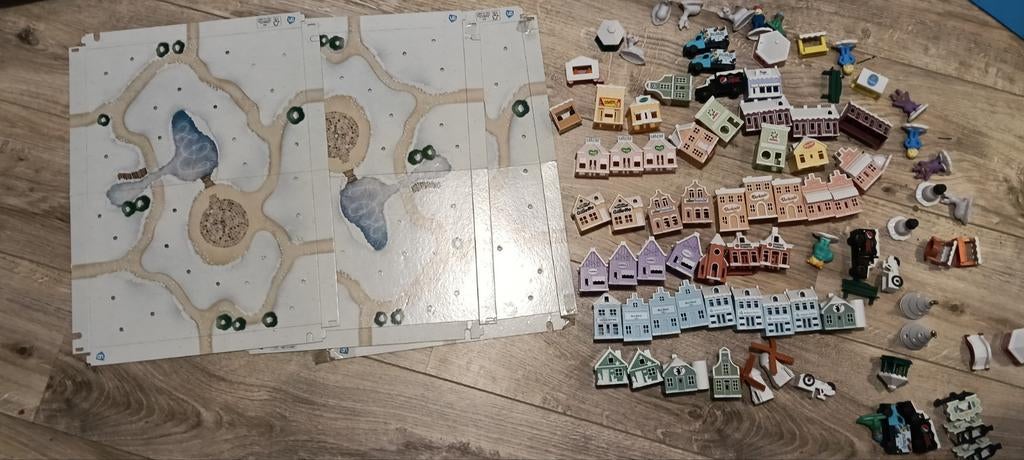 Grote verzameling kersthuisjes Albert Heijn, Verzamelen, Supermarktacties, Ophalen