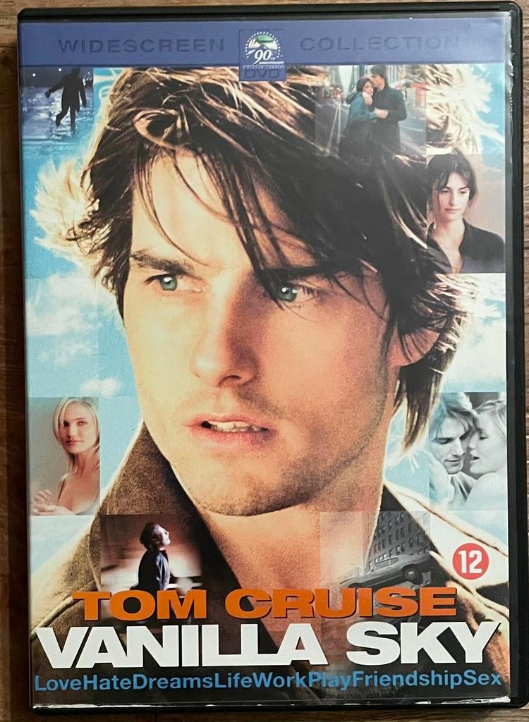 DVD Vanilla sky, Alle leeftijden, Ophalen of Verzenden, Zo goed als nieuw