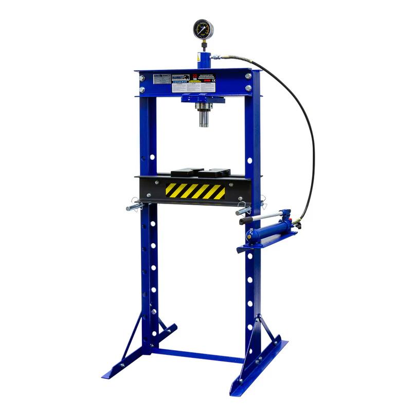 Werkplaatspers Handbediend Hydraulisch 20 Ton, Ophalen, Nieuw