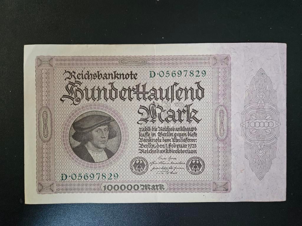 Duitsland pick 83a 1923, Postzegels en Munten, Bankbiljetten | Europa | Niet-Eurobiljetten, Ophalen of Verzenden, Duitsland, Los biljet
