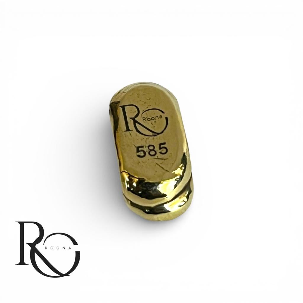Roona Klompje – 14 karaat goud – 10,25 gram, Postzegels en Munten, Ophalen of Verzenden, Goud