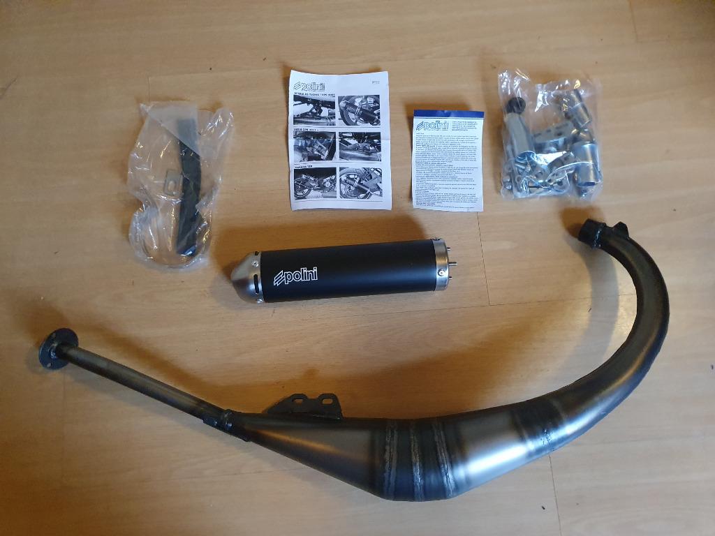 NIEUW Polini uitlaat, Minarelli AM6 Derbi GPR Senda D50B0, Fietsen en Brommers, Brommeronderdelen | Algemeen, Nieuw, Uitlaat, Ophalen of Verzenden