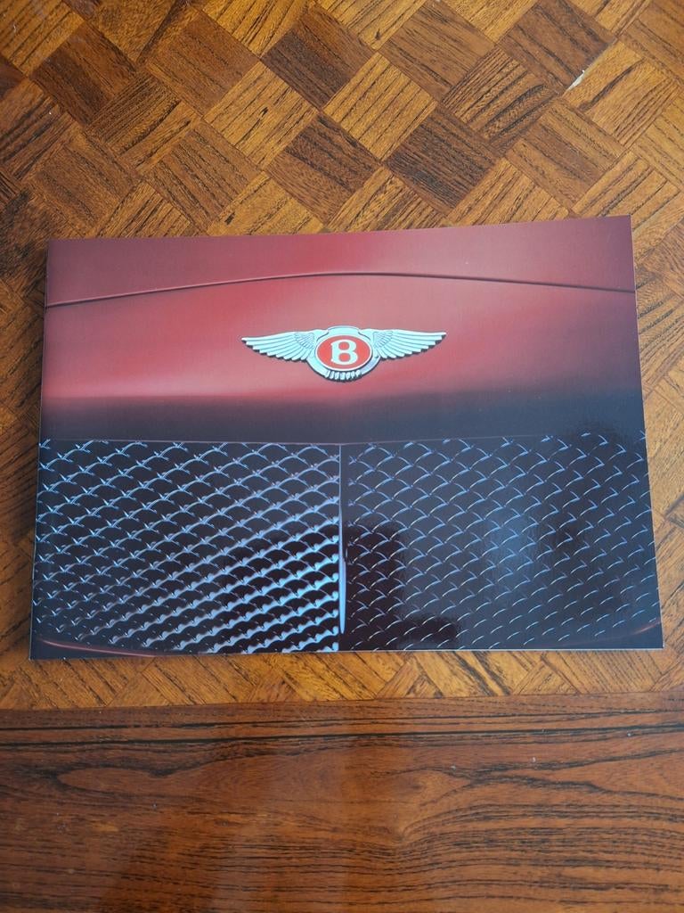 Bentley brochure, Ophalen of Verzenden, Zo goed als nieuw, Overige merken