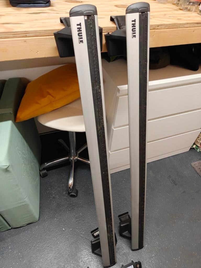 Thule wingbar evo dakdragers Mini Cooper 5dr 145005, Auto diversen, Dakdragers, Ophalen