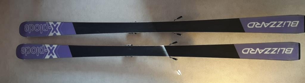 Blizzard carve ski's 1.75 m met Salomon bindingen, 160 tot 180 cm, Gebruikt, Carve, Skiën