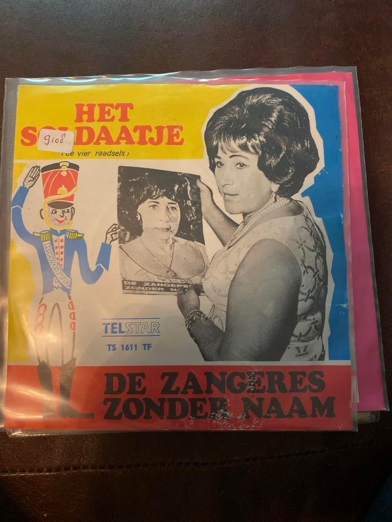 De Zangeres Zonder Naam - Het Soldaatje Single, Ophalen of Verzenden, Gebruikt