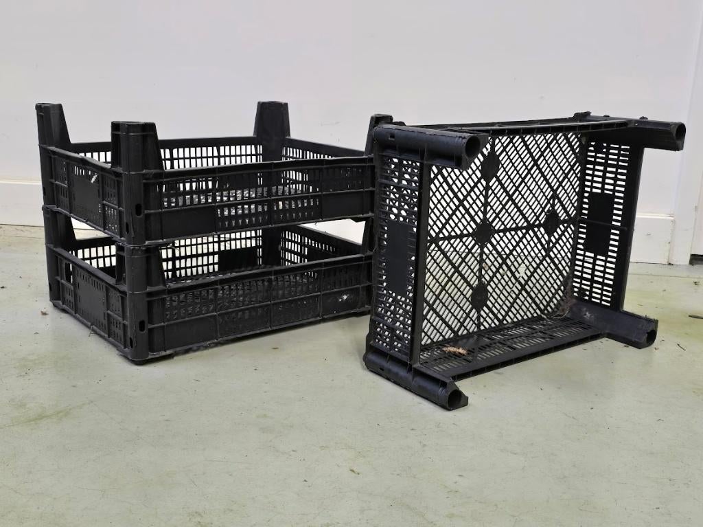 kunststof kratje laag, Doe-het-zelf en Verbouw, Gereedschapskisten, Ophalen, Gebruikt