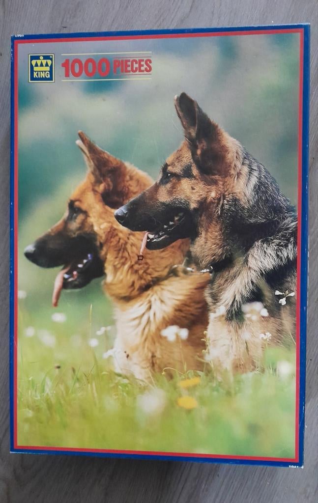 Puzzel Duitse Herders, Ophalen of Verzenden, 500 t/m 1500 stukjes, Zo goed als nieuw
