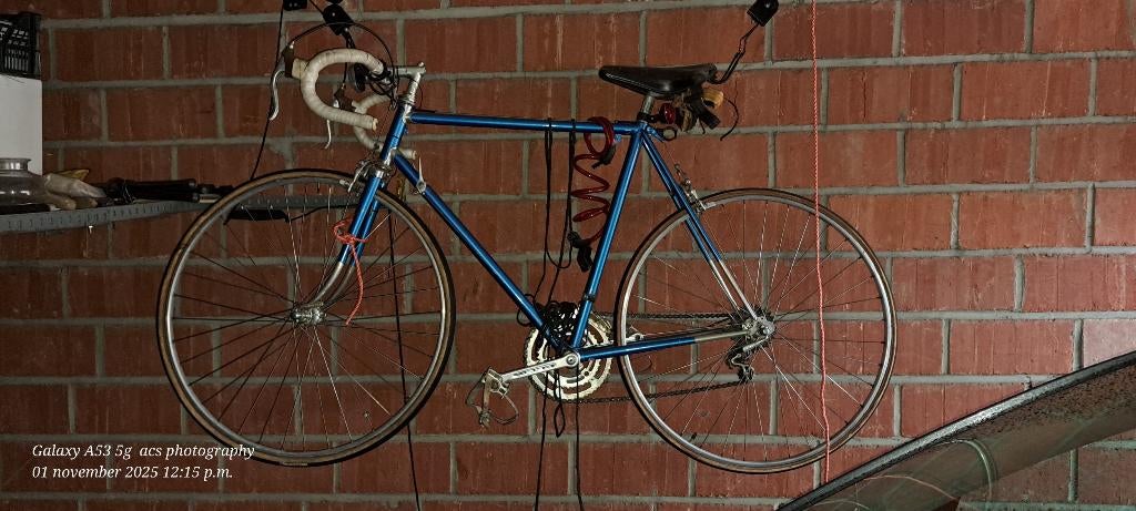 Retro koersfiet 10 versnellingen, Gebruikt, Versnellingen, 53 tot 57 cm, Ophalen