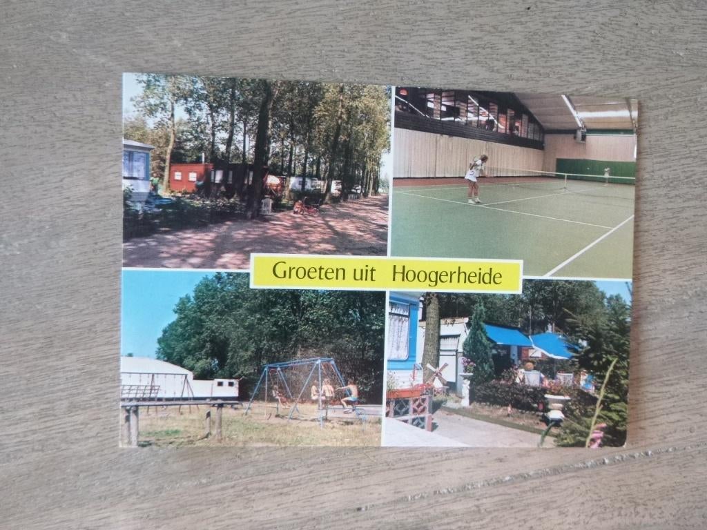 Hoogerheide, camping/tennis/speeltuin, Verzenden, 1980 tot heden, Gelopen