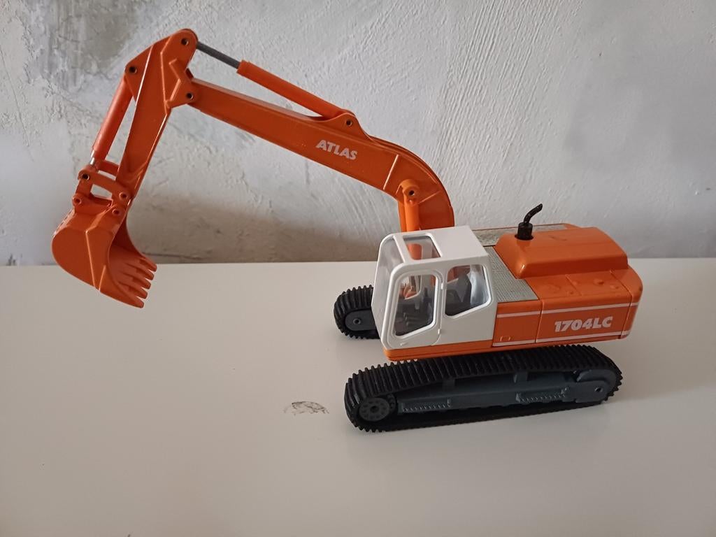 Atlas rupskraan 1:50, Hobby en Vrije tijd, Modelauto's | 1:50, Ophalen of Verzenden, Hijskraan, Tractor of Landbouw, Overige merken