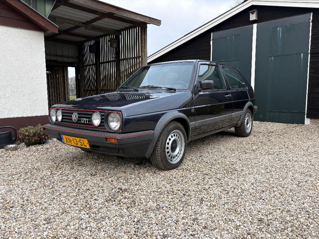 Volkswagen Golf 1.8 GTI 79KW U9 1989 Grijs - DAKRAAM, Auto's, Volkswagen, Particulier, Golf, Benzine, Hatchback, Handgeschakeld