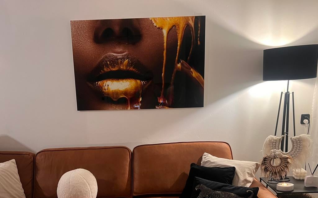 Plexiglas schilderij, Ophalen
