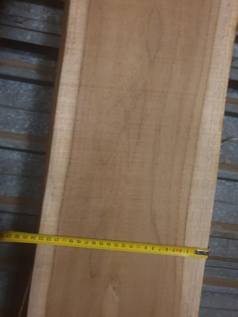 Teakhout /schaaldelen/ stammen, Doe-het-zelf en Verbouw, Hout en Planken, Ophalen, Minder dan 25 mm, Nieuw, Plank