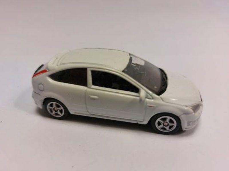 Ford Focus ST wit 5 spaaks wielen van Welly 3 inch mooi, Ophalen of Verzenden, Nieuw, Auto