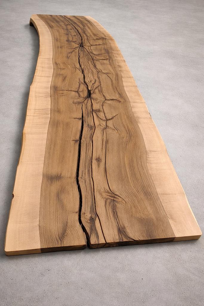 Boomstam tbv tafel / schaaldeel / notenhout, Ophalen