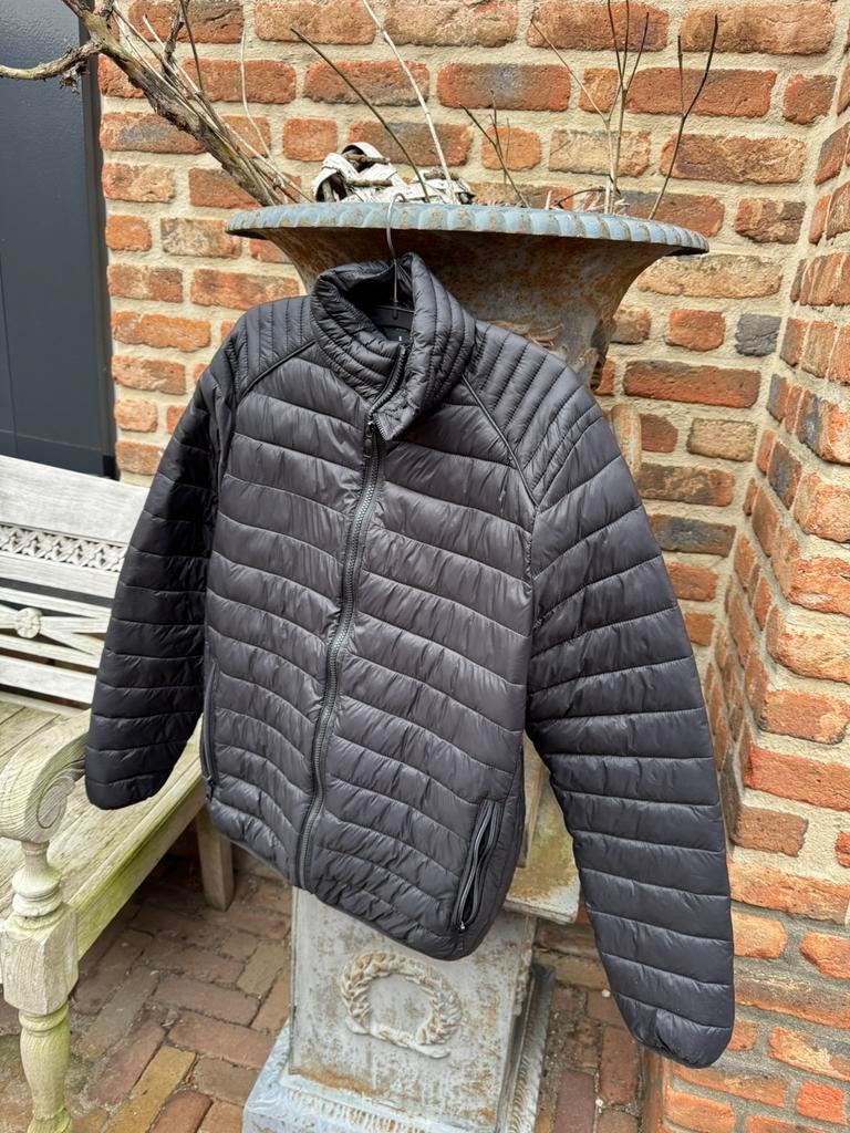 Zwarte SMOG heren jas/jongensjack maat S, Ophalen of Verzenden, Zo goed als nieuw, Zwart