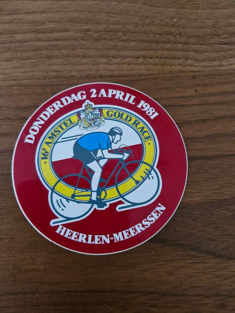 5050 Amstel Gold Race 1981 Sticker, Ophalen of Verzenden, Zo goed als nieuw