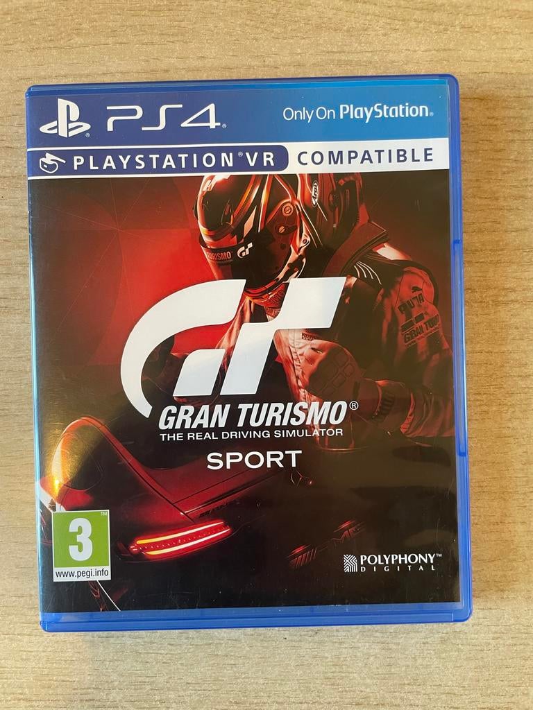 Gran Turismo Sport, Ophalen, Racen en Vliegen, Zo goed als nieuw, 3 spelers of meer