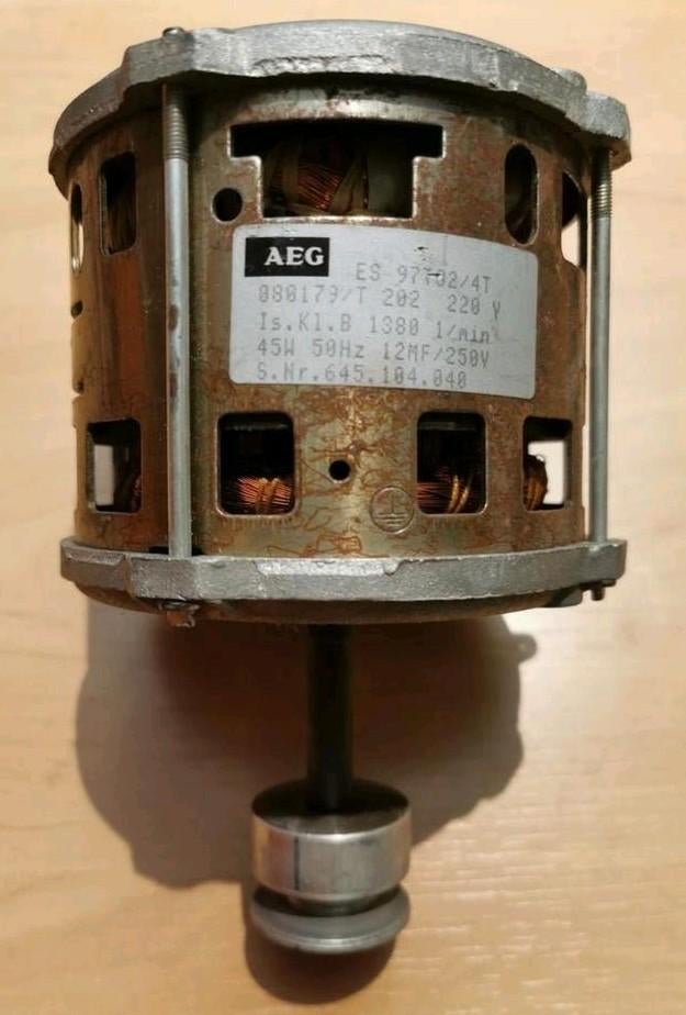 AEG ES 97/02/4T wasmachine motor, gebruikt, Ophalen of Verzenden, Gebruikt, Elektromotor