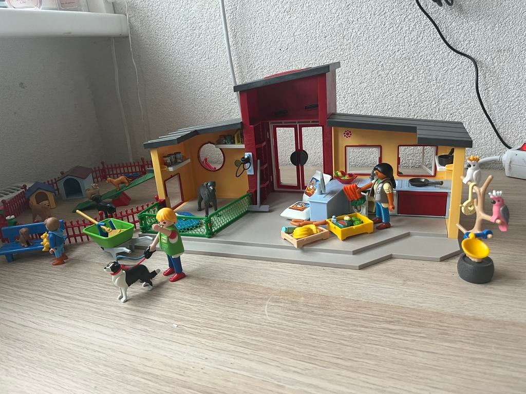 Playmobil dierenpension 9275, Ophalen, Zo goed als nieuw