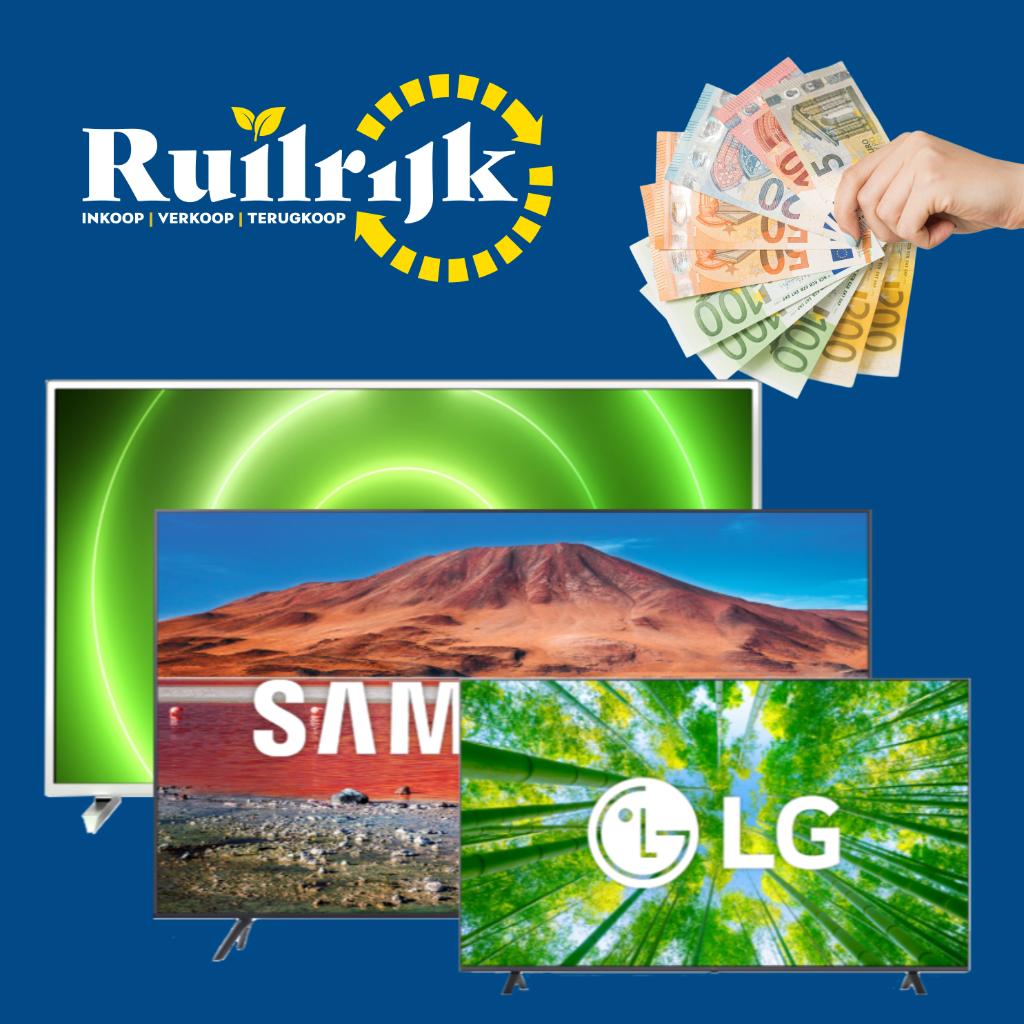 GEZOCHT: Televisies TV - Snel & Veilig - INKOOP - Geen gedoe, Audio, Tv en Foto, Televisies, Overige merken, LED, Ophalen of Verzenden