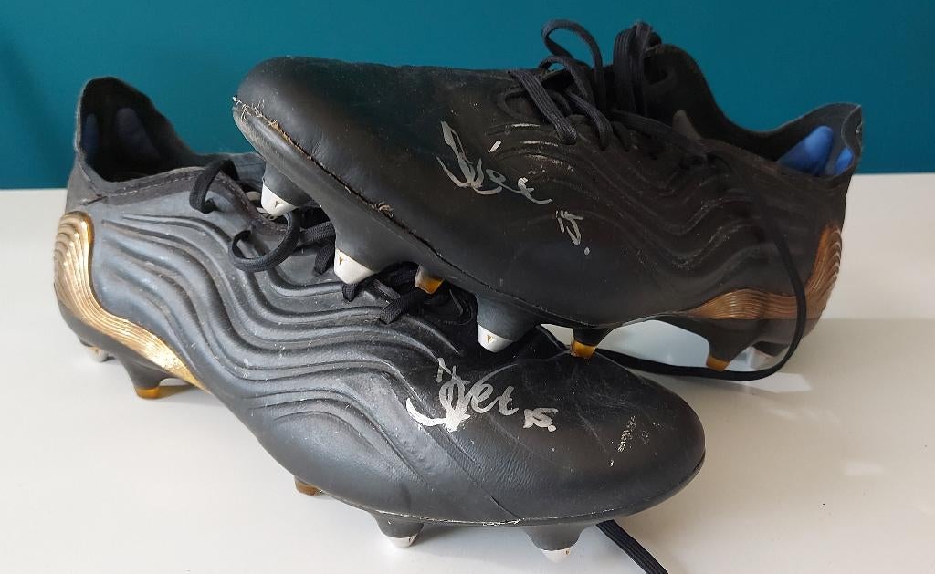 (matchworn) voetbal-schoenen Javier Vet NEC Nijmegen, Verzenden, Gebruikt, Overige binnenlandse clubs, Overige typen