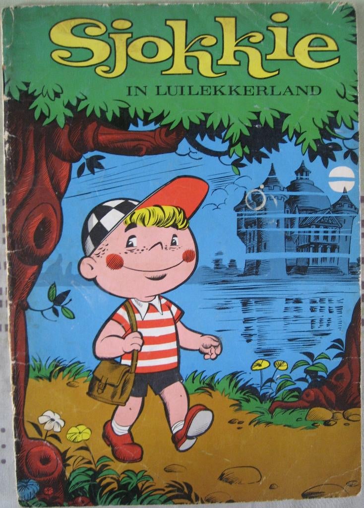 Sjokkie in luilekkerland., Eén stripboek, Ophalen of Verzenden, Gelezen
