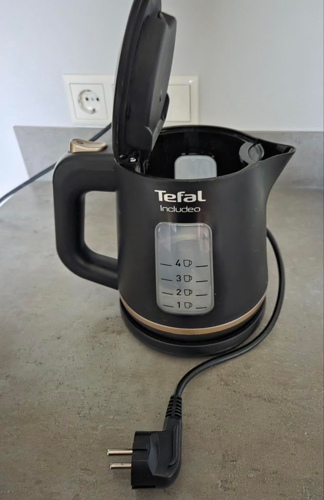Tefal includeo waterkoker ZGAN, 1 tot 2 liter, Ophalen, Zo goed als nieuw