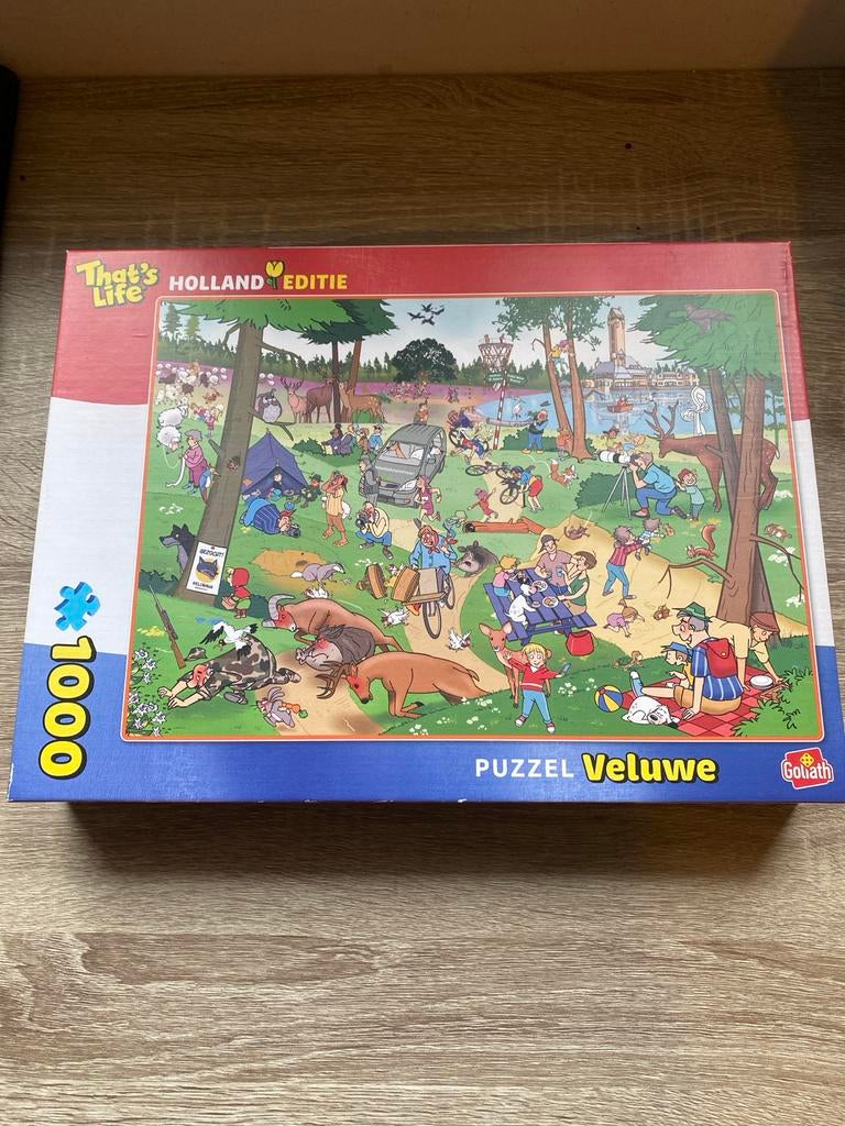 That's Life Holland Editie Puzzel - 1000 Stukjes, Hobby en Vrije tijd, Denksport en Puzzels, Nieuw, Legpuzzel, 500 t/m 1500 stukjes