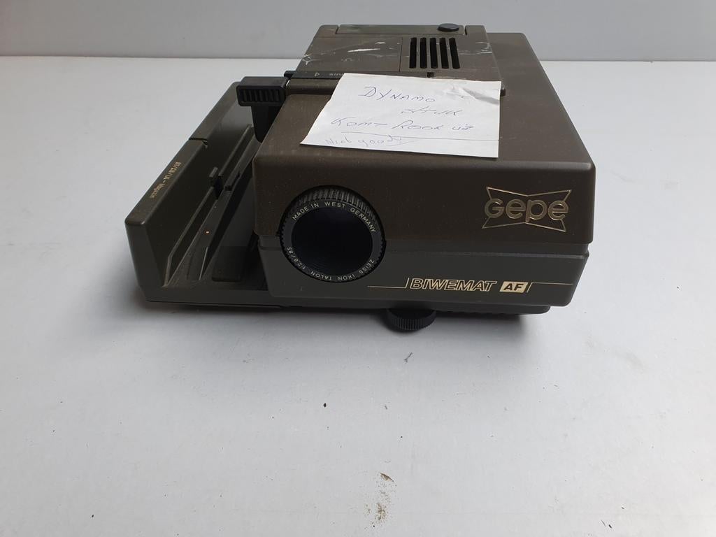 Gepe IBIWEMAT AF diaprojector, Audio, Tv en Foto, Ophalen of Verzenden, Zo goed als nieuw