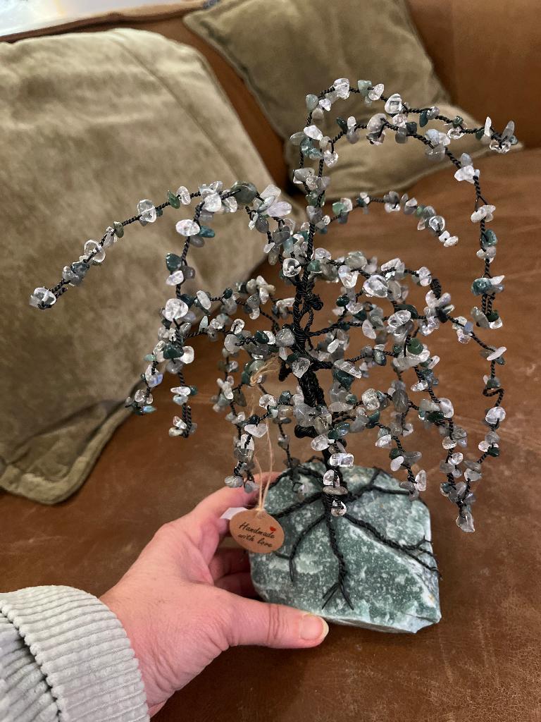 Edelsteen boompje handgemaakt, Ophalen of Verzenden, Nieuw