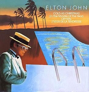 Elton John – Cold As Christmas (In The Middle Of The Year), Cd's en Dvd's, Vinyl Singles, Maxi-single, Ophalen of Verzenden, Pop