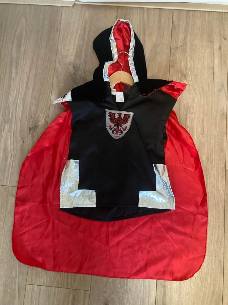 Ridder Cape Verkleedkleding 6-9 jaar, Ophalen, Zo goed als nieuw, 122 t/m 128, Jongen
