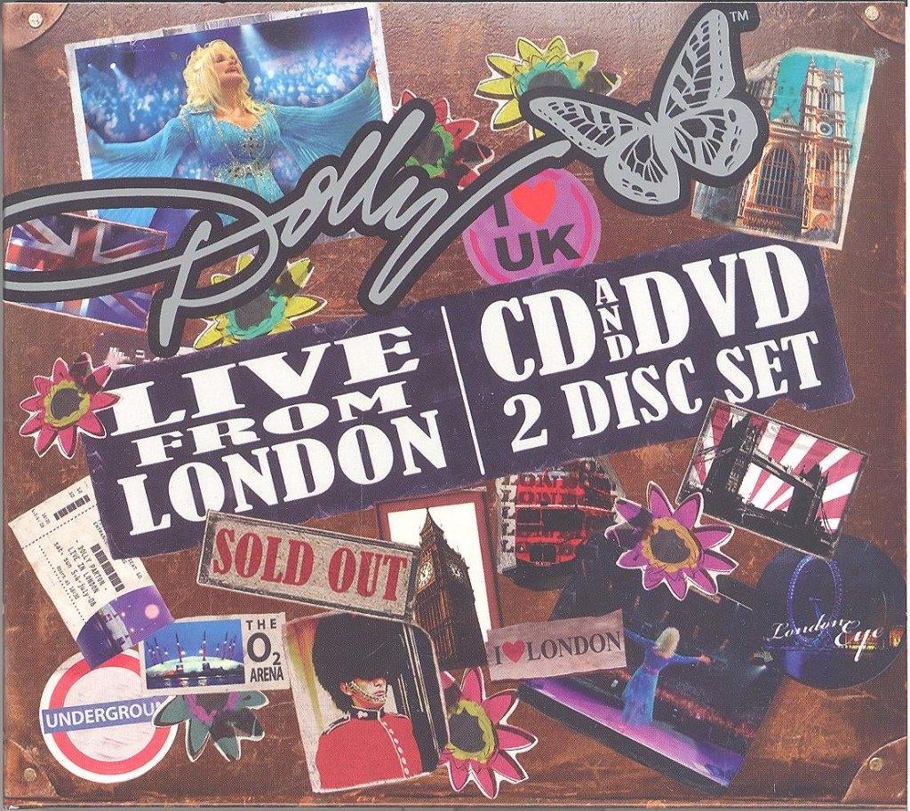 Dolly Parton - Live From London ( 2cd + dvd ), Ophalen of Verzenden, Zo goed als nieuw, Boxset
