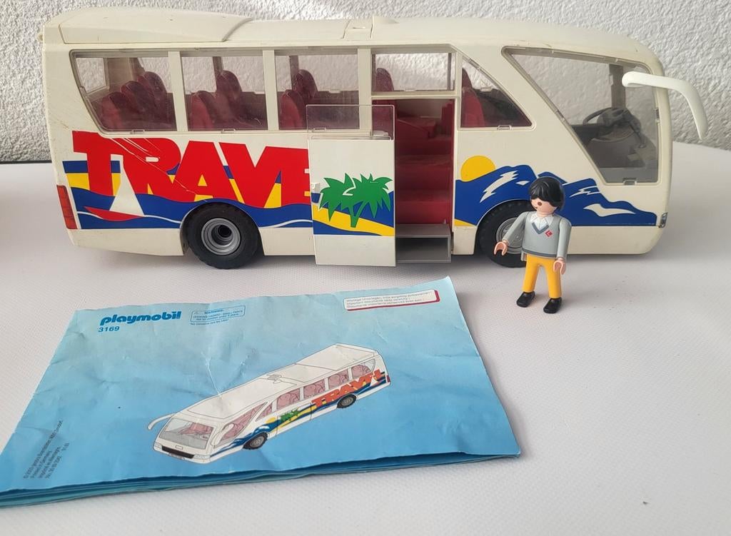 Playmobil 3169 Touringcar met Chauffeur, Kinderen en Baby's, Speelgoed | Playmobil, Ophalen of Verzenden, Gebruikt, Los playmobil