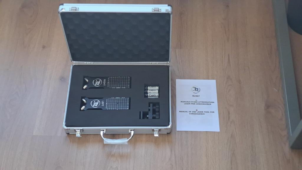 Nieuwe uitlijnset van Righetti Ridolfi, Ophalen of Verzenden, Nieuw, Onderdelen Kart