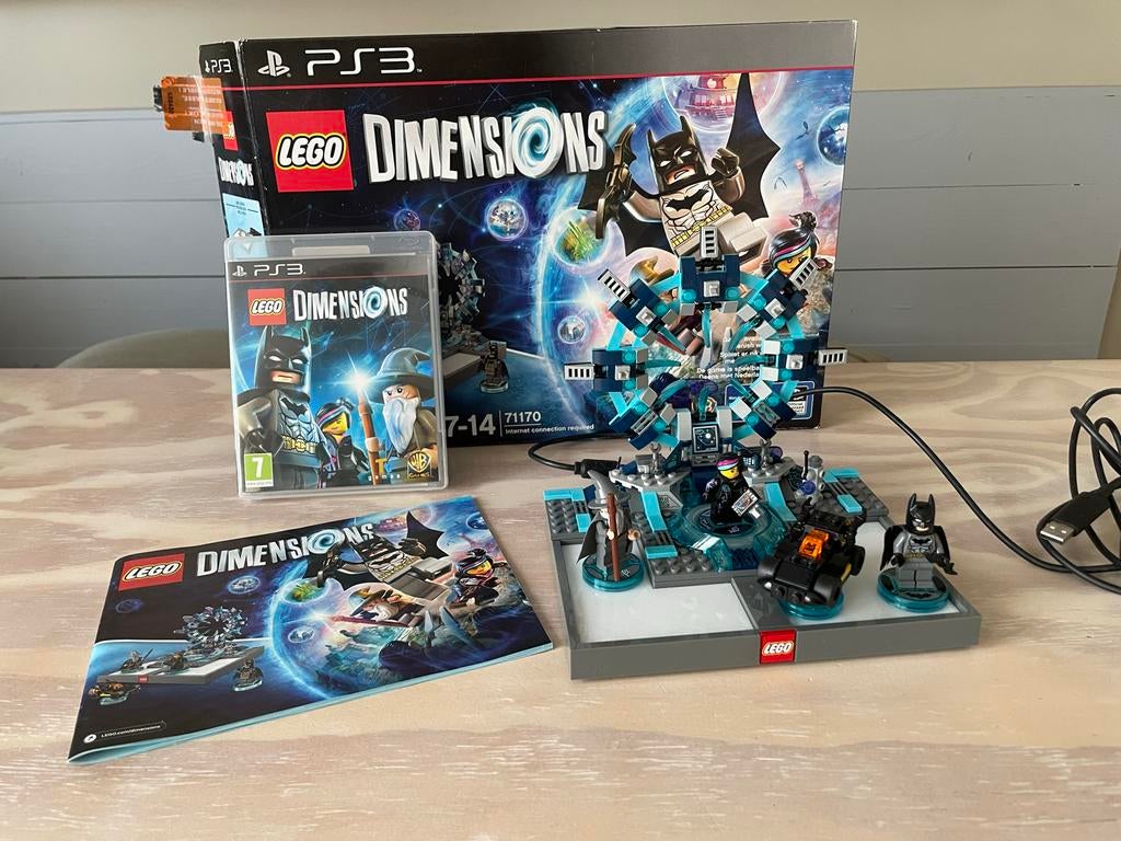 Lego Dimensions Starter Pack PS3 - Compleet met doos, Ophalen of Verzenden, Zo goed als nieuw, Complete set, Lego